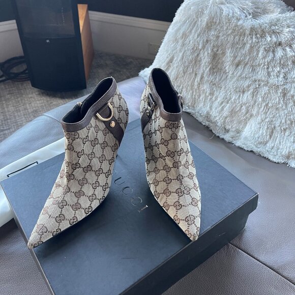 Gucci GG Monogram Boots - Picture 2 of 5